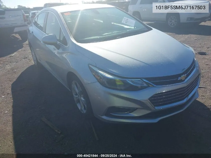 1G1BF5SM6J7167503 2018 Chevrolet Cruze Premier Auto