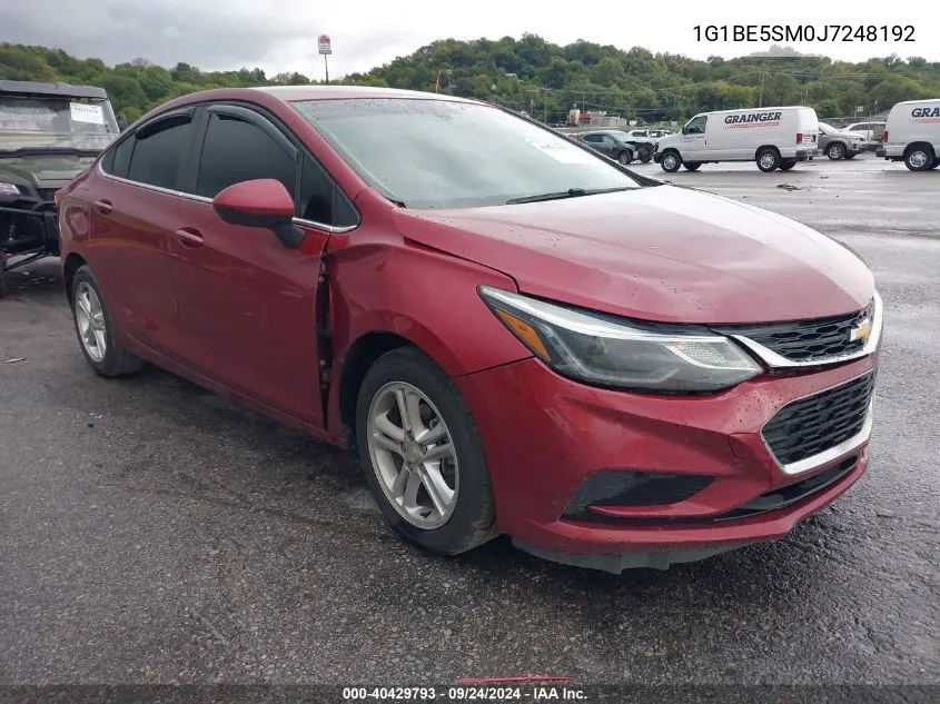 2018 Chevrolet Cruze Lt Auto VIN: 1G1BE5SM0J7248192 Lot: 40429793