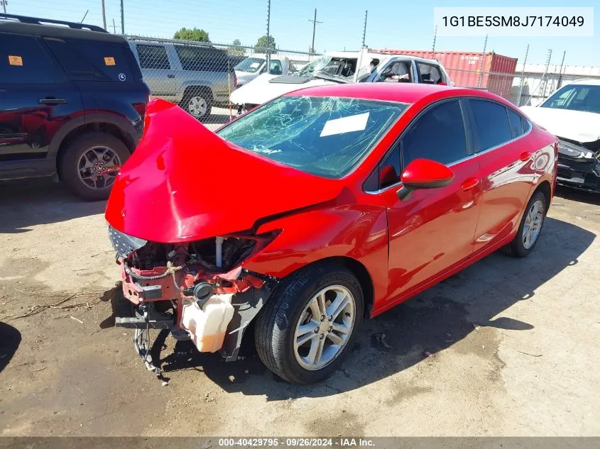 1G1BE5SM8J7174049 2018 Chevrolet Cruze Lt Auto