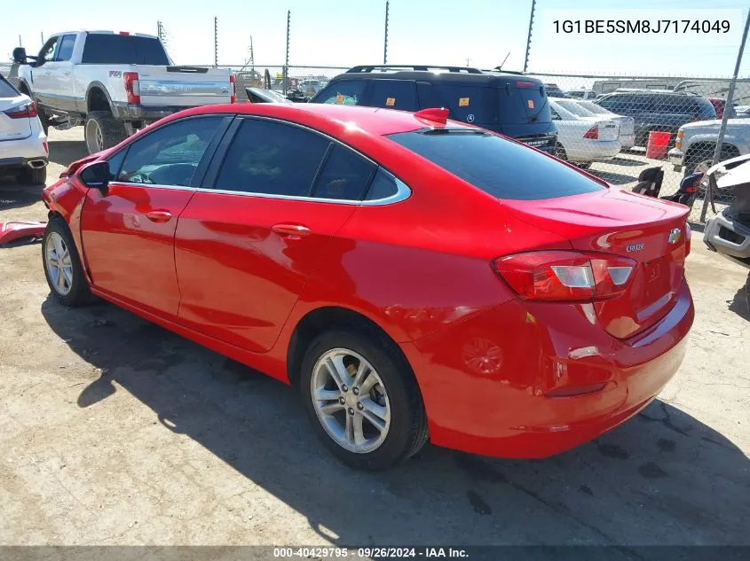 2018 Chevrolet Cruze Lt Auto VIN: 1G1BE5SM8J7174049 Lot: 40429795