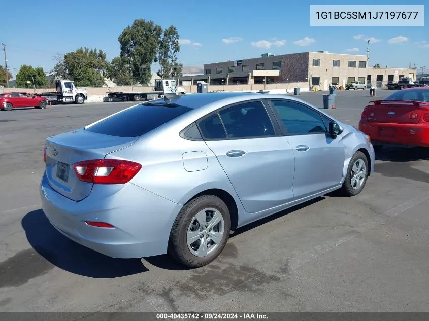 2018 Chevrolet Cruze Ls Auto VIN: 1G1BC5SM1J7197677 Lot: 40435742