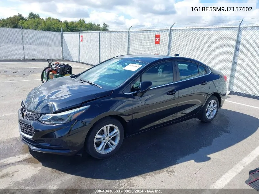 2018 Chevrolet Cruze Lt Auto VIN: 1G1BE5SM9J7157602 Lot: 40436683