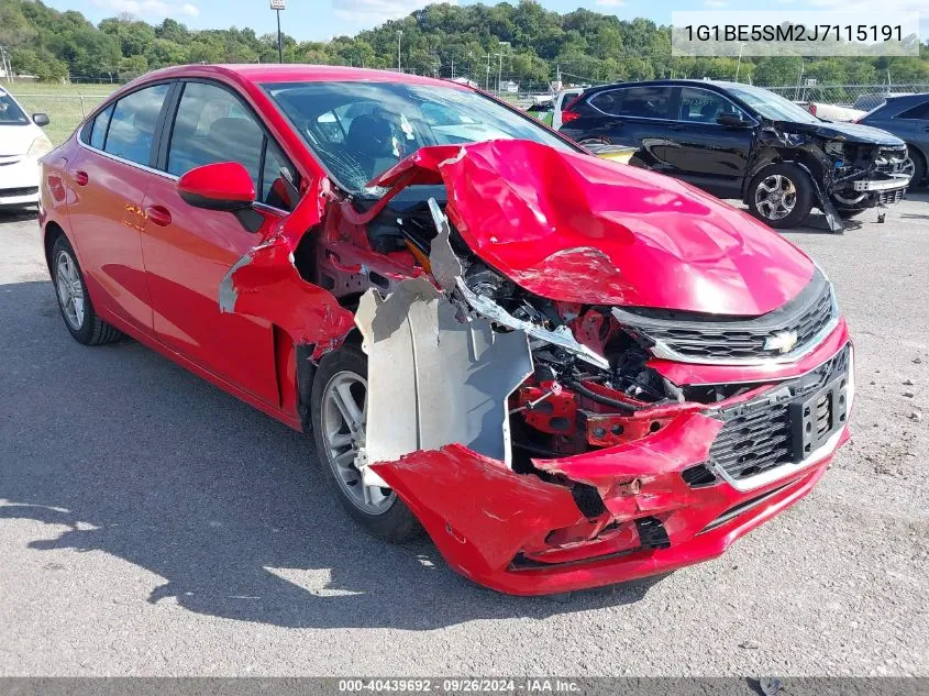 2018 Chevrolet Cruze Lt Auto VIN: 1G1BE5SM2J7115191 Lot: 40439692