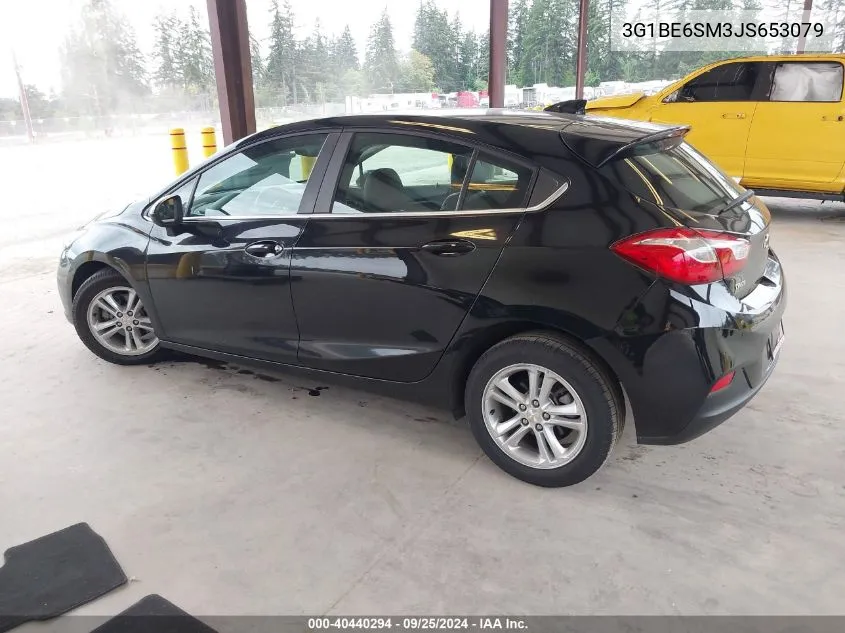 2018 Chevrolet Cruze Lt Auto VIN: 3G1BE6SM3JS653079 Lot: 40440294