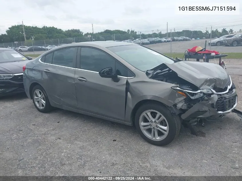 1G1BE5SM6J7151594 2018 Chevrolet Cruze Lt Auto