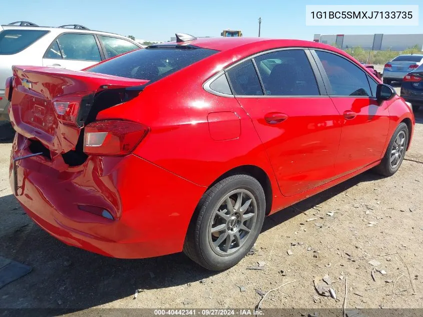 2018 Chevrolet Cruze Ls Auto VIN: 1G1BC5SMXJ7133735 Lot: 40442341