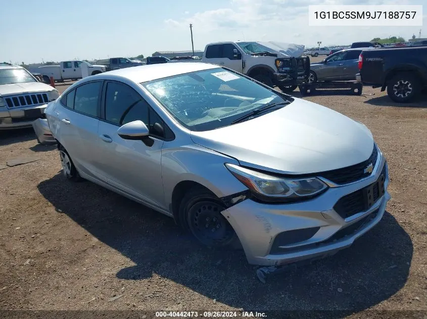 1G1BC5SM9J7188757 2018 Chevrolet Cruze Ls