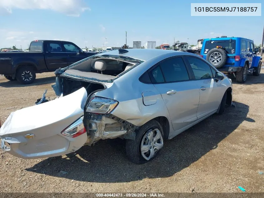 1G1BC5SM9J7188757 2018 Chevrolet Cruze Ls