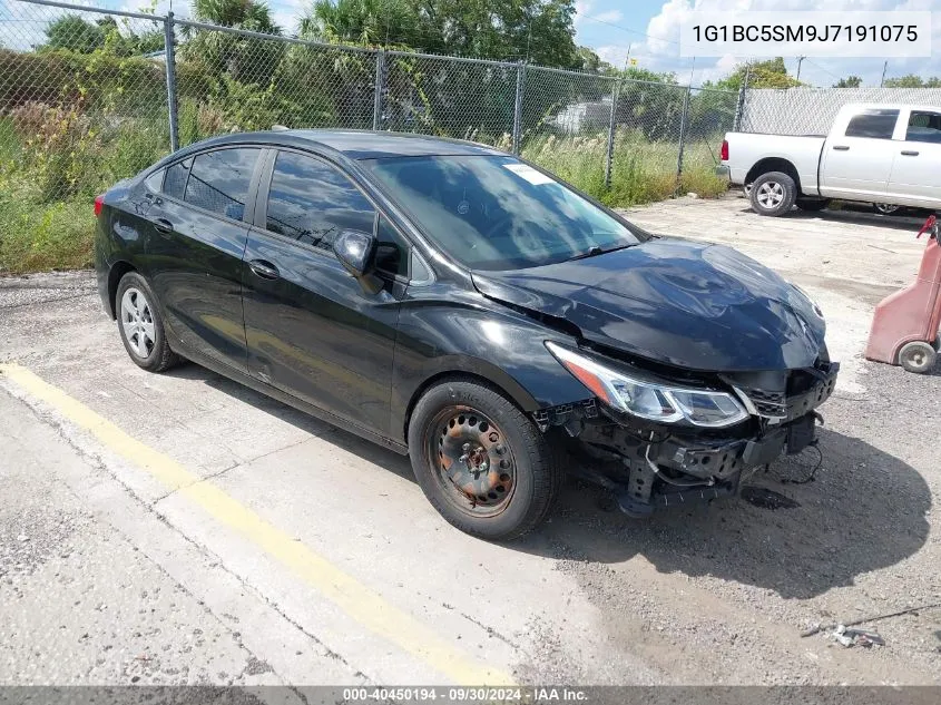 1G1BC5SM9J7191075 2018 Chevrolet Cruze Ls