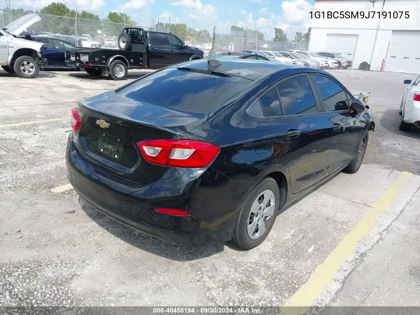 1G1BC5SM9J7191075 2018 Chevrolet Cruze Ls