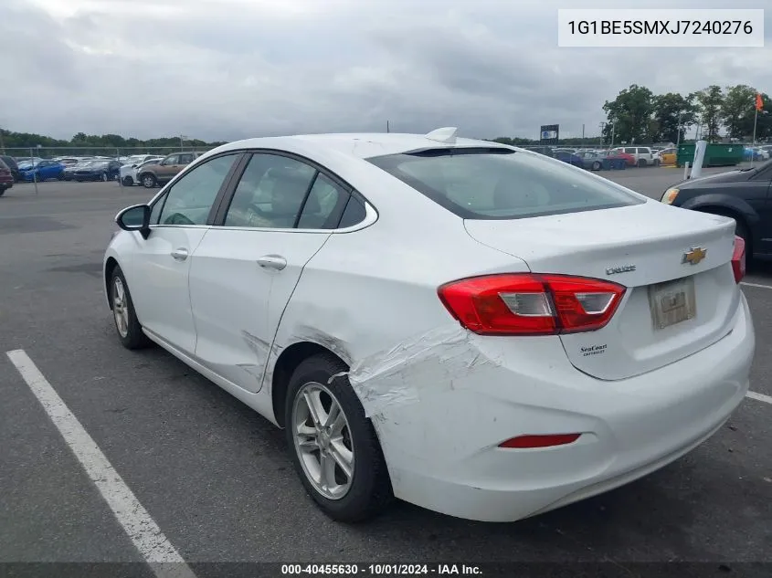 2018 Chevrolet Cruze Lt VIN: 1G1BE5SMXJ7240276 Lot: 40455630