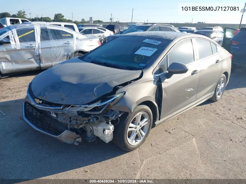 1G1BE5SM0J7127081 2018 Chevrolet Cruze Lt