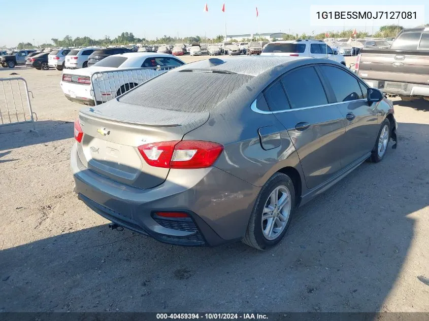 2018 Chevrolet Cruze Lt VIN: 1G1BE5SM0J7127081 Lot: 40459394