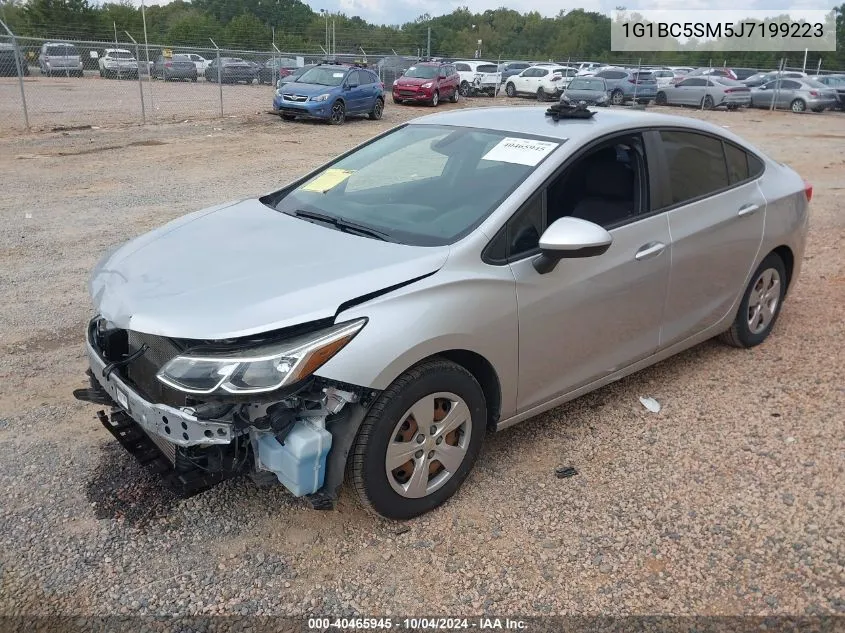 2018 Chevrolet Cruze Ls Auto VIN: 1G1BC5SM5J7199223 Lot: 40465945