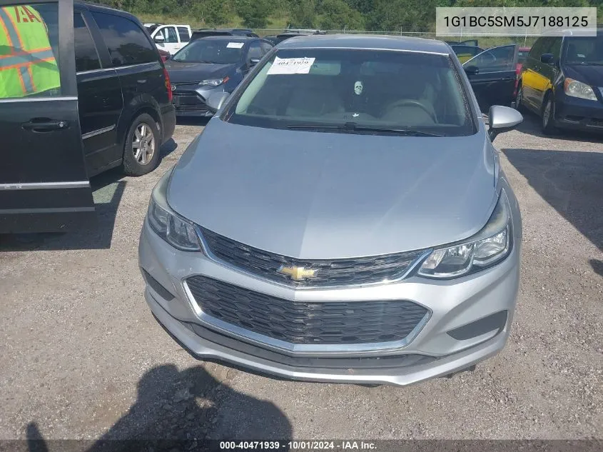 2018 Chevrolet Cruze Ls VIN: 1G1BC5SM5J7188125 Lot: 40471939