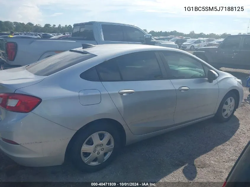 2018 Chevrolet Cruze Ls VIN: 1G1BC5SM5J7188125 Lot: 40471939