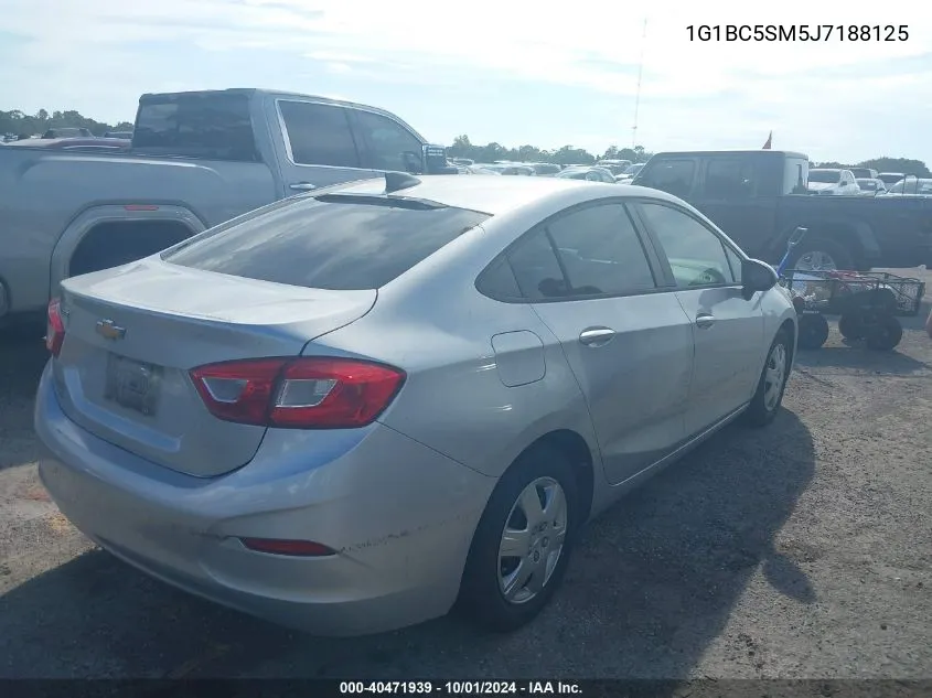 2018 Chevrolet Cruze Ls VIN: 1G1BC5SM5J7188125 Lot: 40471939