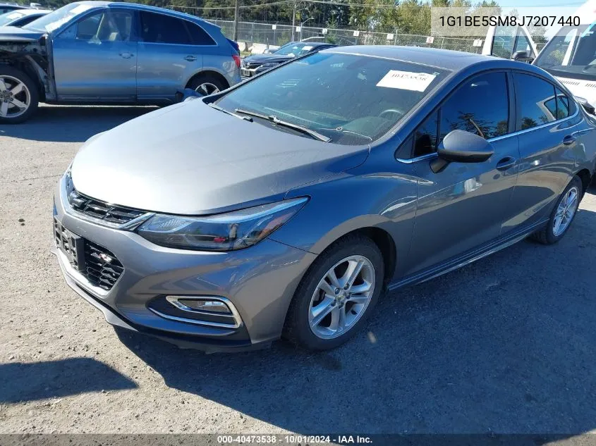 2018 Chevrolet Cruze Lt Auto VIN: 1G1BE5SM8J7207440 Lot: 40473538