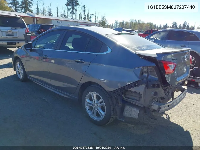 2018 Chevrolet Cruze Lt Auto VIN: 1G1BE5SM8J7207440 Lot: 40473538