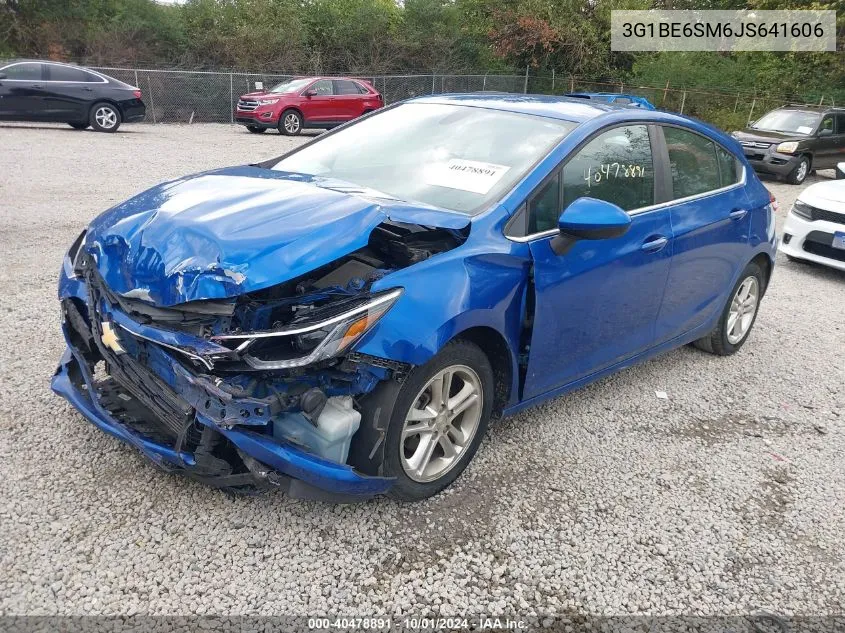 2018 Chevrolet Cruze Lt Auto VIN: 3G1BE6SM6JS641606 Lot: 40478891