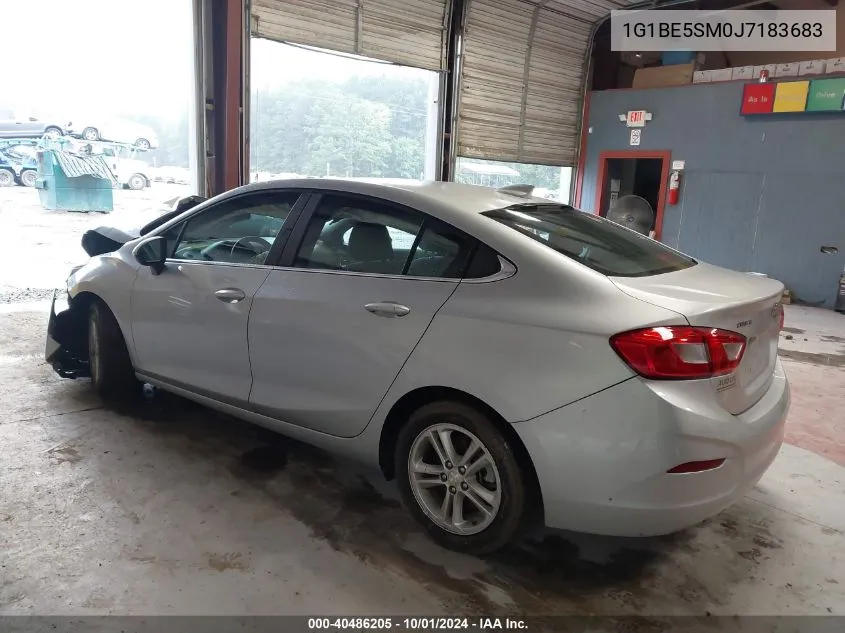 1G1BE5SM0J7183683 2018 Chevrolet Cruze Lt Auto