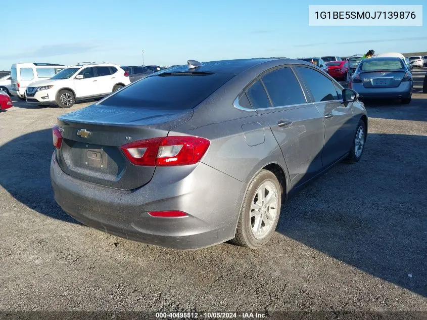 2018 Chevrolet Cruze Lt VIN: 1G1BE5SM0J7139876 Lot: 40495512