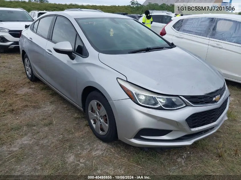 2018 Chevrolet Cruze Ls Auto VIN: 1G1BC5SM7J7201506 Lot: 40495855