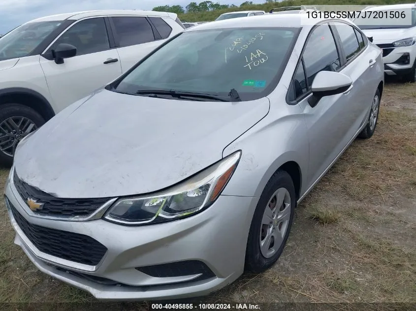 1G1BC5SM7J7201506 2018 Chevrolet Cruze Ls Auto