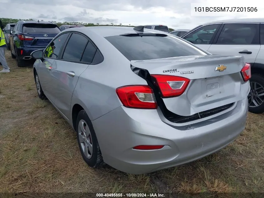 2018 Chevrolet Cruze Ls Auto VIN: 1G1BC5SM7J7201506 Lot: 40495855