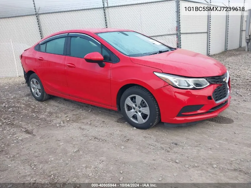 1G1BC5SMXJ7239618 2018 Chevrolet Cruze Ls Auto