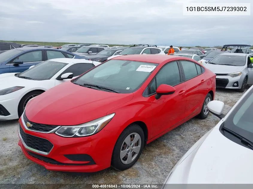 1G1BC5SM5J7239302 2018 Chevrolet Cruze Ls