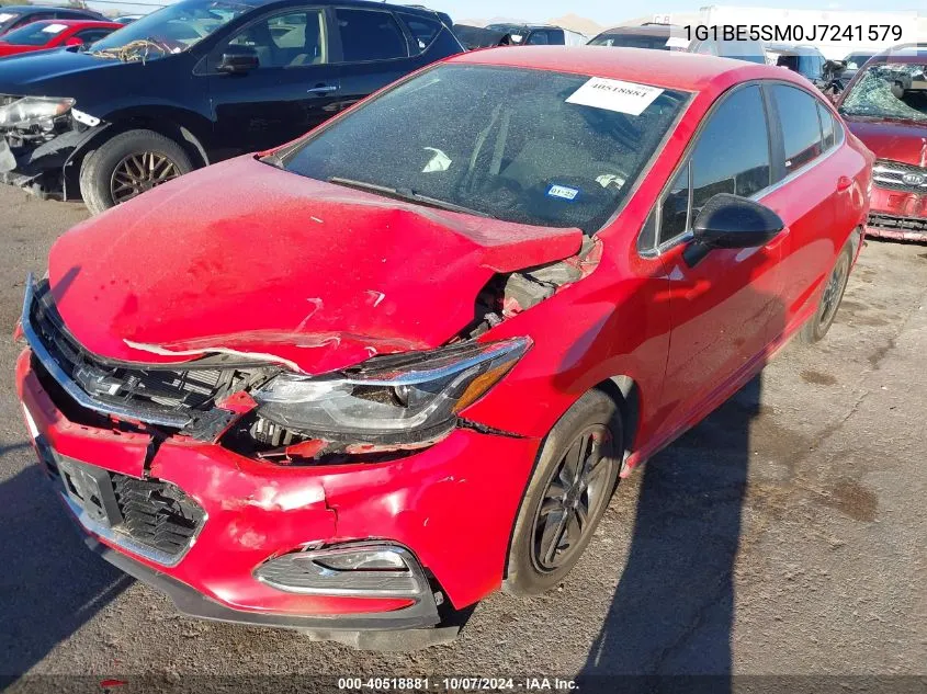 2018 Chevrolet Cruze Lt Auto VIN: 1G1BE5SM0J7241579 Lot: 40518881