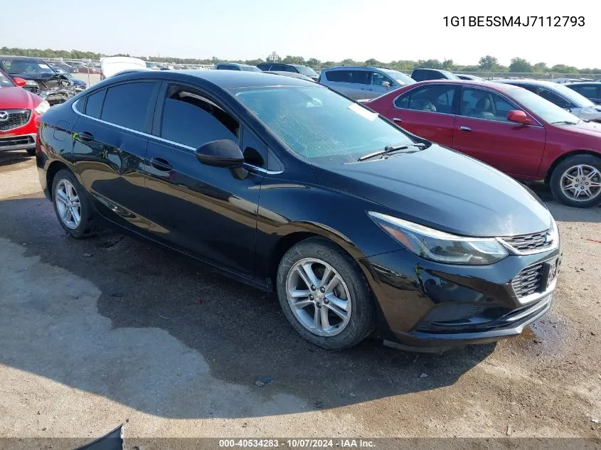 2018 Chevrolet Cruze Lt VIN: 1G1BE5SM4J7112793 Lot: 40534283