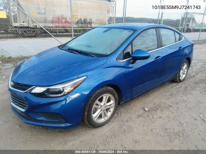 2018 Chevrolet Cruze Lt VIN: 1G1BE5SM9J7241743 Lot: 40541129