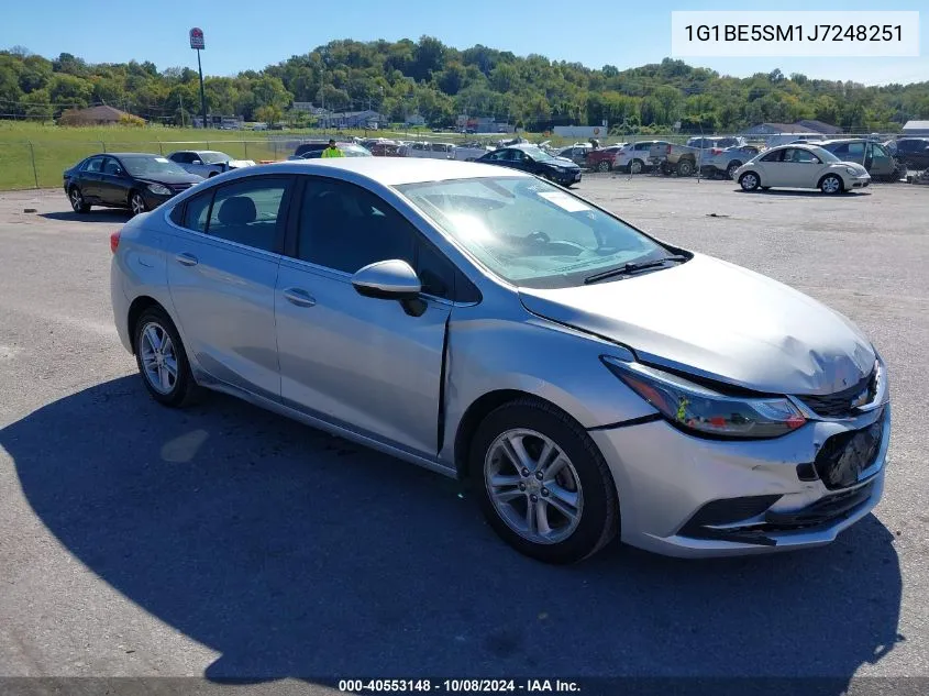 2018 Chevrolet Cruze Lt Auto VIN: 1G1BE5SM1J7248251 Lot: 40553148