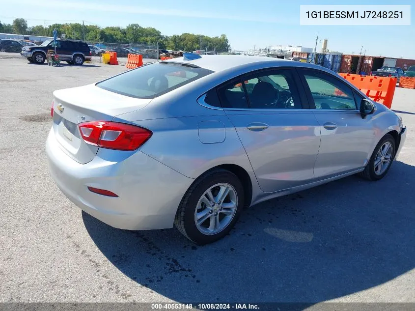 2018 Chevrolet Cruze Lt Auto VIN: 1G1BE5SM1J7248251 Lot: 40553148