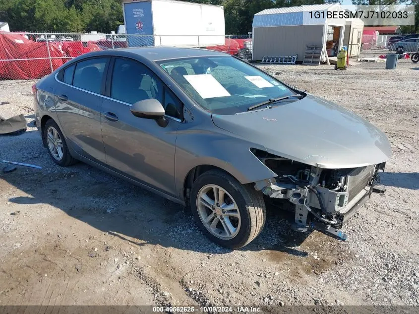 2018 Chevrolet Cruze Lt Auto VIN: 1G1BE5SM7J7102033 Lot: 40562625