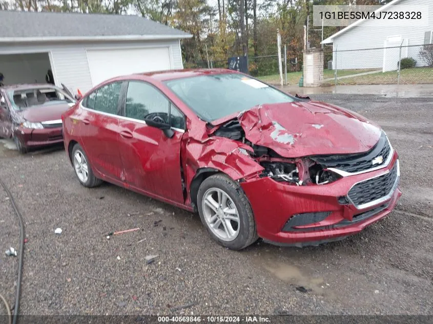 2018 Chevrolet Cruze Lt Auto VIN: 1G1BE5SM4J7238328 Lot: 40569846