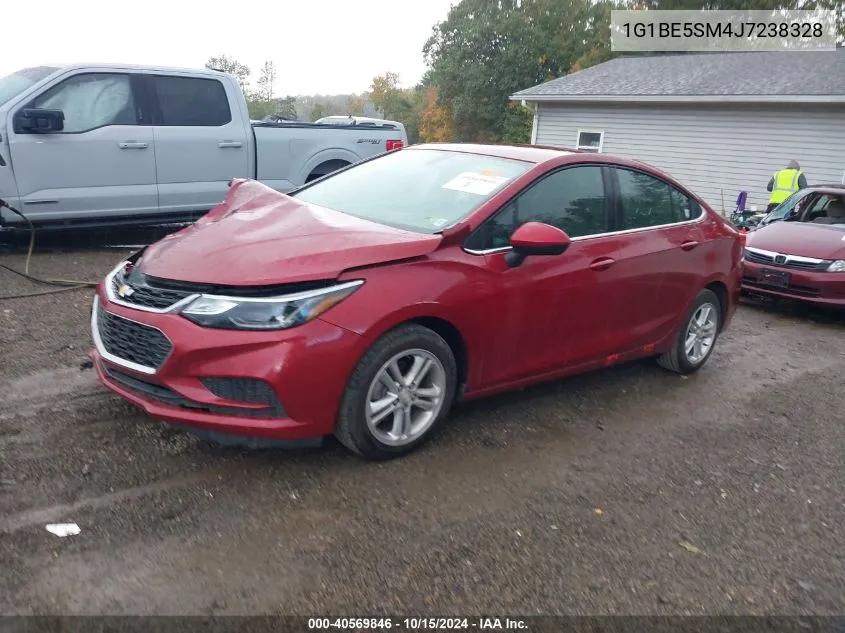 2018 Chevrolet Cruze Lt Auto VIN: 1G1BE5SM4J7238328 Lot: 40569846