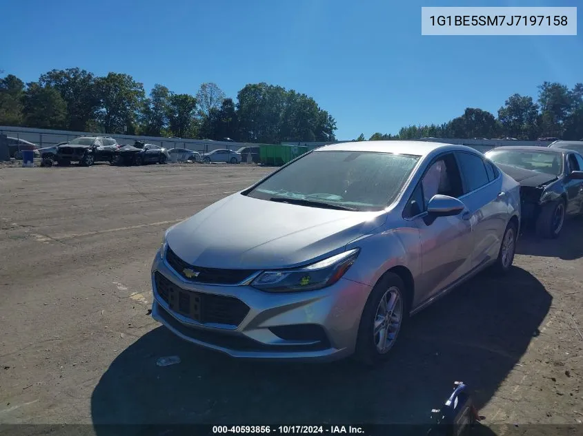 2018 Chevrolet Cruze Lt Auto VIN: 1G1BE5SM7J7197158 Lot: 40593856