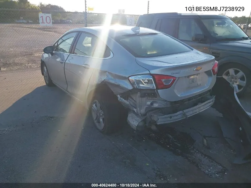 1G1BE5SM8J7238929 2018 Chevrolet Cruze Lt Auto