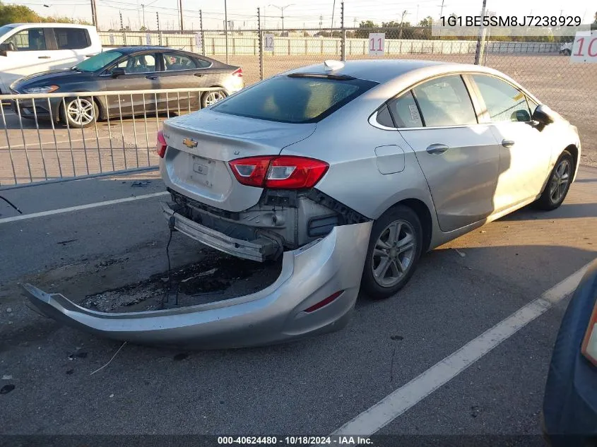 2018 Chevrolet Cruze Lt Auto VIN: 1G1BE5SM8J7238929 Lot: 40624480