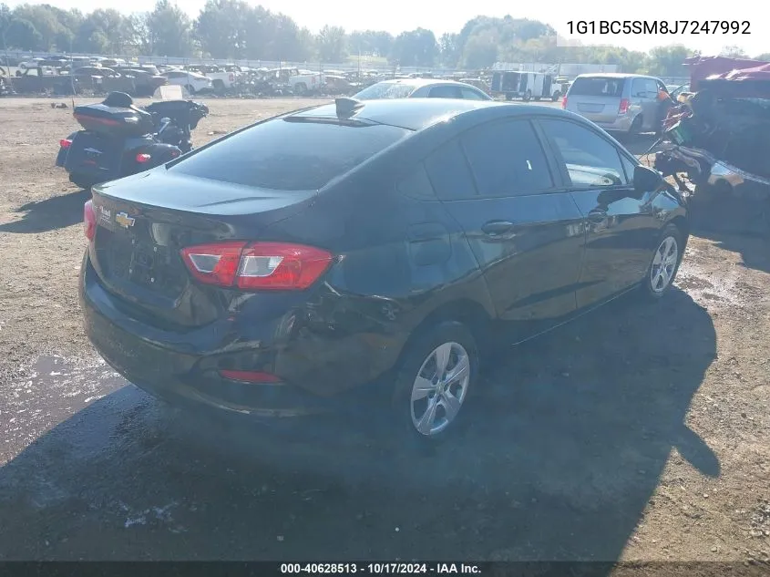 1G1BC5SM8J7247992 2018 Chevrolet Cruze Ls Auto