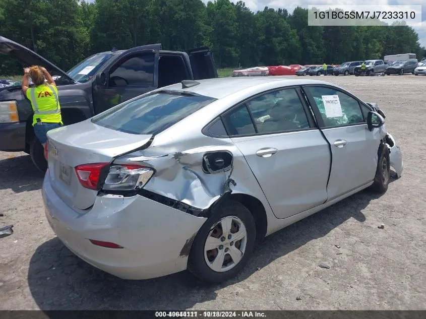 2018 Chevrolet Cruze Ls Auto VIN: 1G1BC5SM7J7233310 Lot: 40644111