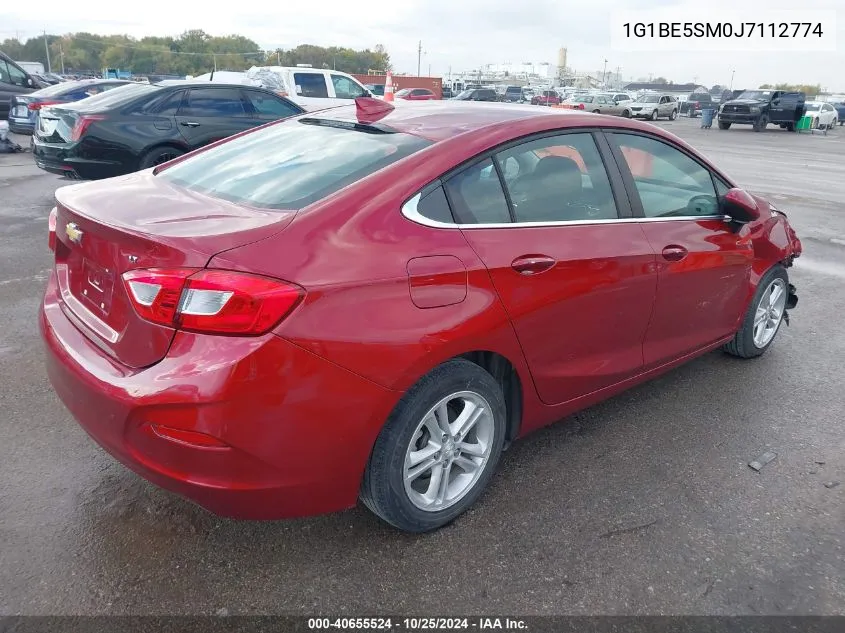 1G1BE5SM0J7112774 2018 Chevrolet Cruze Lt Auto