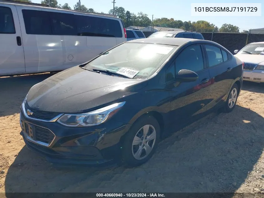 1G1BC5SM8J7191729 2018 Chevrolet Cruze Ls Auto