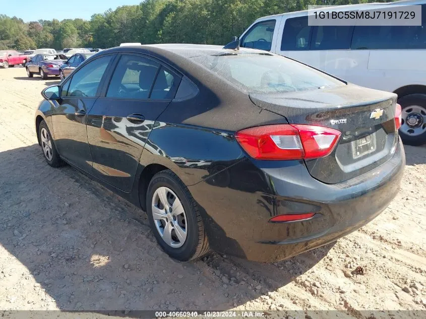 1G1BC5SM8J7191729 2018 Chevrolet Cruze Ls Auto