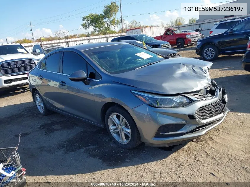 2018 Chevrolet Cruze Lt Auto VIN: 1G1BE5SM5J7236197 Lot: 40676740