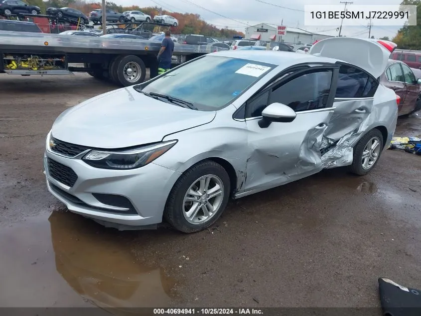 2018 Chevrolet Cruze Lt Auto VIN: 1G1BE5SM1J7229991 Lot: 40694941