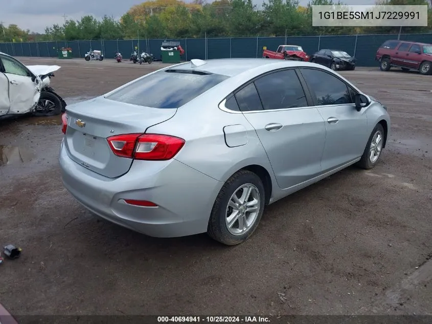 1G1BE5SM1J7229991 2018 Chevrolet Cruze Lt Auto